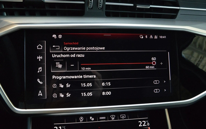 Audi A6 cena 267900 przebieg: 44934, rok produkcji 2023 z Rajgród małe 781